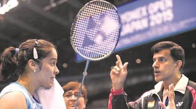 world badminton championship 2017, saina nehwal, saina coach, vimal kumar, saina nehwal india, indian express