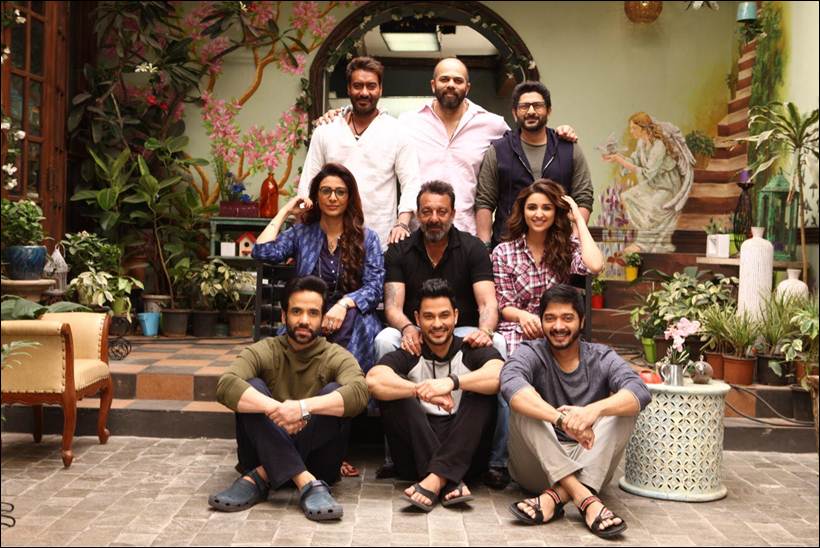sanjay dutt, sanjay dutt golmaal again, sanjay dutt photos, golmaal again shoot photos