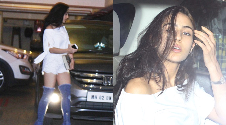 Sara Ali Khan in these thigh-high denim boots will leave you speechless ...