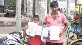 boy denied school, boy admission denied, delhi school admission denied, right to education, indian express news