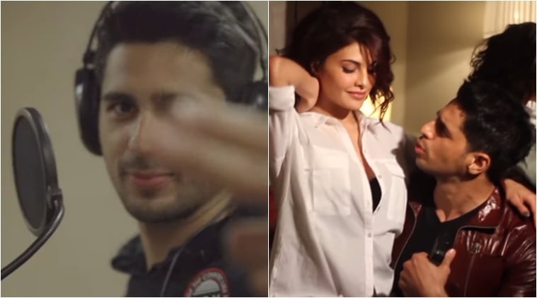 a gentleman, bandook meri laila, bandook meri laila making, sidharth malhotra rap, sidharth malhotra jacqueline fernandez