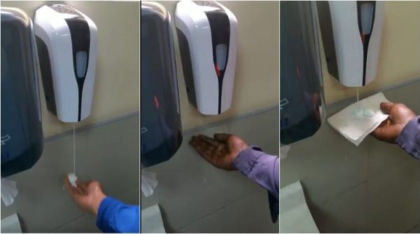 soap dispenser, racist soap dispenser, diversity in tech industry, racist soap dispenser video, viral video, trending video, indian express,
