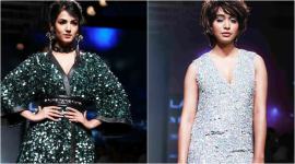 lakme fashion week, lakme fashion week 2017, Sayani Gupta, Sonal Chauhan, bollywood fashion