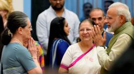 At Home function on the occasion of Independence Day Sonia Gandhi to attend Narendra Modi's swearing-in ceremony tomorrow