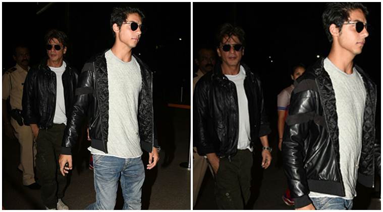 Photos Shah Rukh Khan Son Aryan Khan Are Twinning And We Are Stunned At Their Resemblance