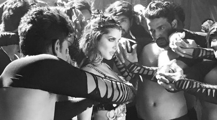 Sunny Leones Sizzling First Look From Bhoomi Dance Number Trippy 