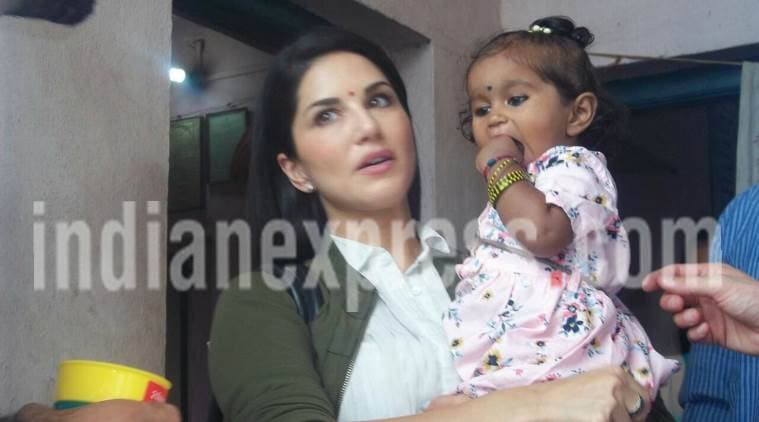 Sunny leone daughter Nisha