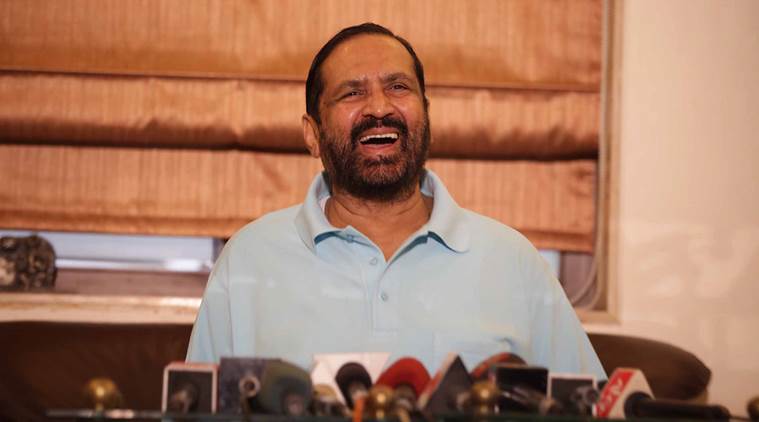 suresh kalmadi, congress leader, lok sabha elections, lok sabha election campaign, lok sabha poll seats, lok sabh polls 2019, suspunsion of suresh kalmadi, maharashtra congress, indian express