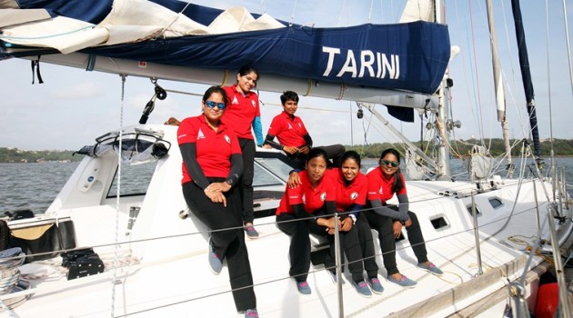 Indian navy all women crew reaches NZ
