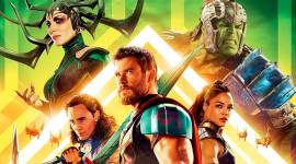Thor Ragnarok poster, Chris Hemsworth, Tom Hiddleston, Cate Blanchett, Idris Elba, Jeff Goldblum, Tessa Thompson, Karl Urban, Mark Ruffalo