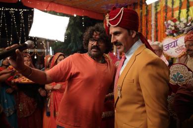 toilet ek prem katha, akshay kumar, Shree Narayan Singh, Shree Narayan Singh pics, behind the scenes 