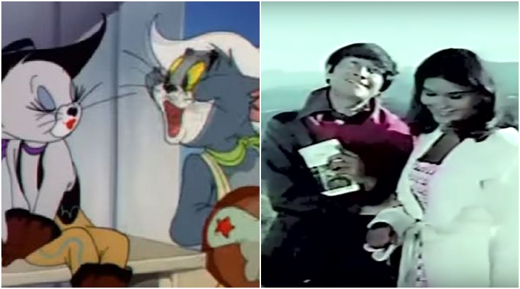 WATCH: Tom and Jerry meet Kishore Kumar in this awesome 'Aise Na Mujhe Tum  Dekho' mash-up | Trending News,The Indian Express