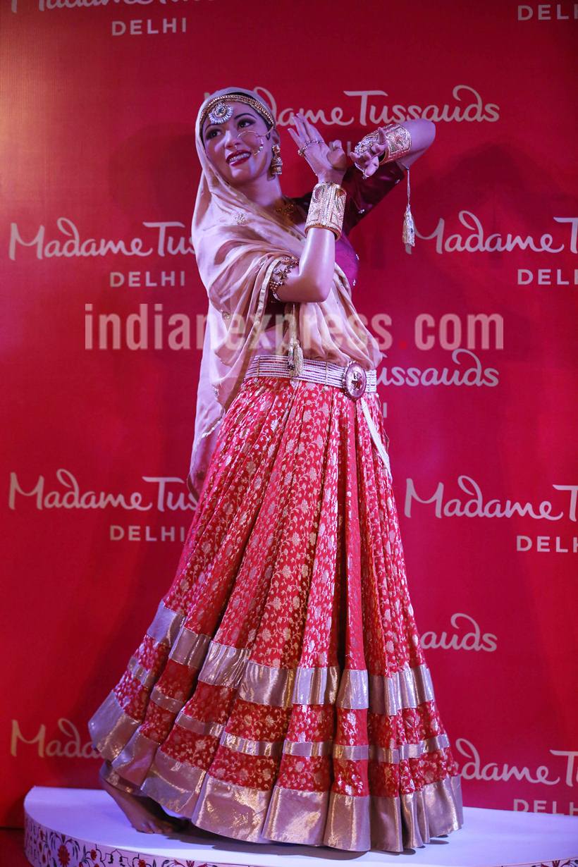 madhubala, madame tussauds, madame tussauds madhubala, madhubala waz figure pics, madhubala wax statue pics