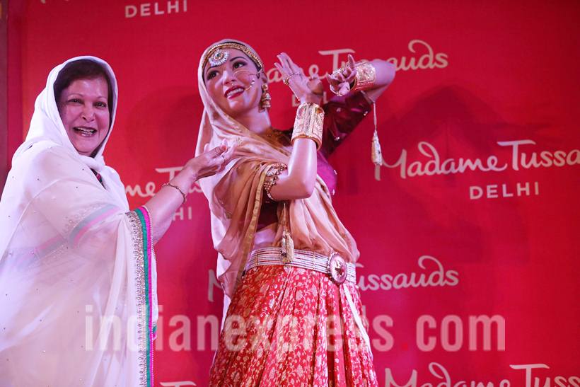 madhubala, madame tussauds, madame tussauds madhubala, madhubala waz figure pics, madhubala wax statue pics