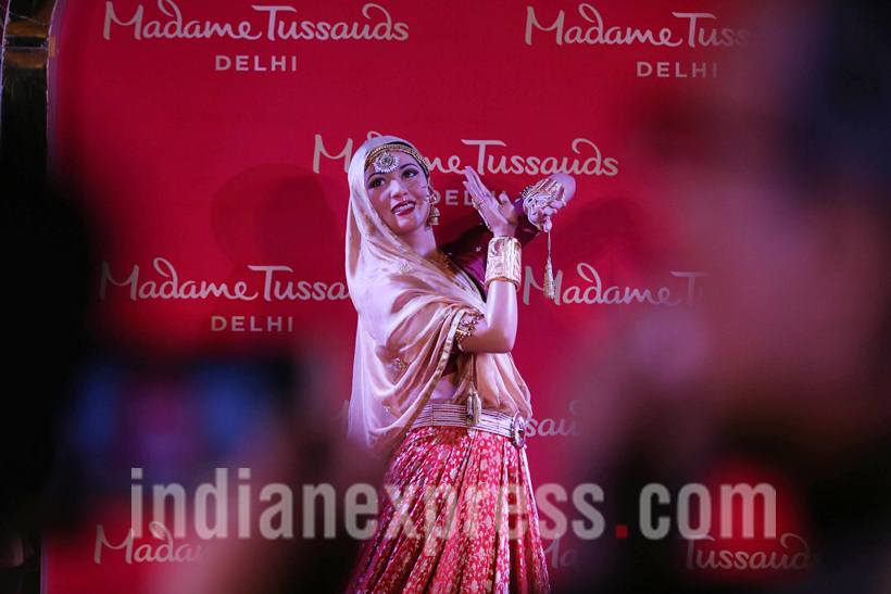 madhubala, madame tussauds, madame tussauds madhubala, madhubala waz figure pics, madhubala wax statue pics