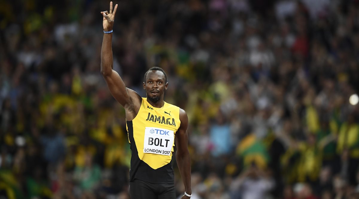 Usain Bolt, Usain Bolt's last race, Usain Bolt's last race live streaming, Usain Bolt's last race live tv streaming, athletics news, indian express