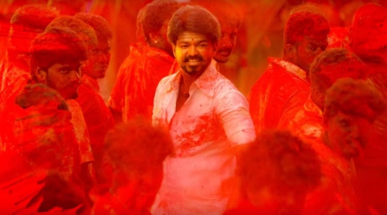 mersal green shirt vijay