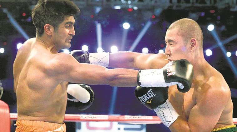 Vijendra Singh, Battleground Asia, Indian Express, Sports news, Boxing Indian, Boxing, Indian Express Vijendra Singh