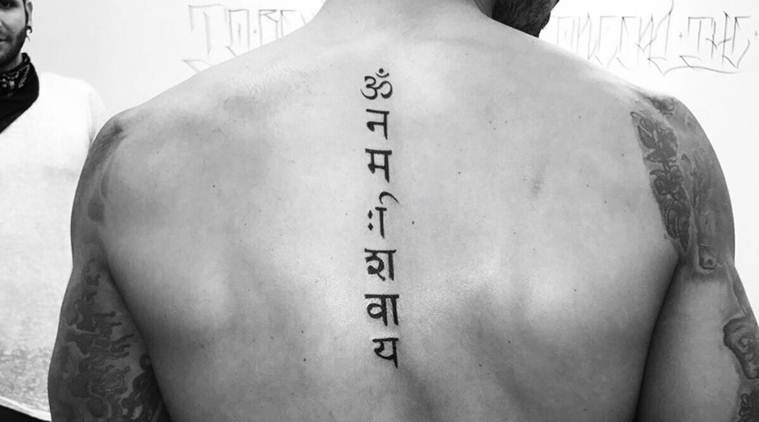 Om namah shivaya done at xpose tattoos jaipur