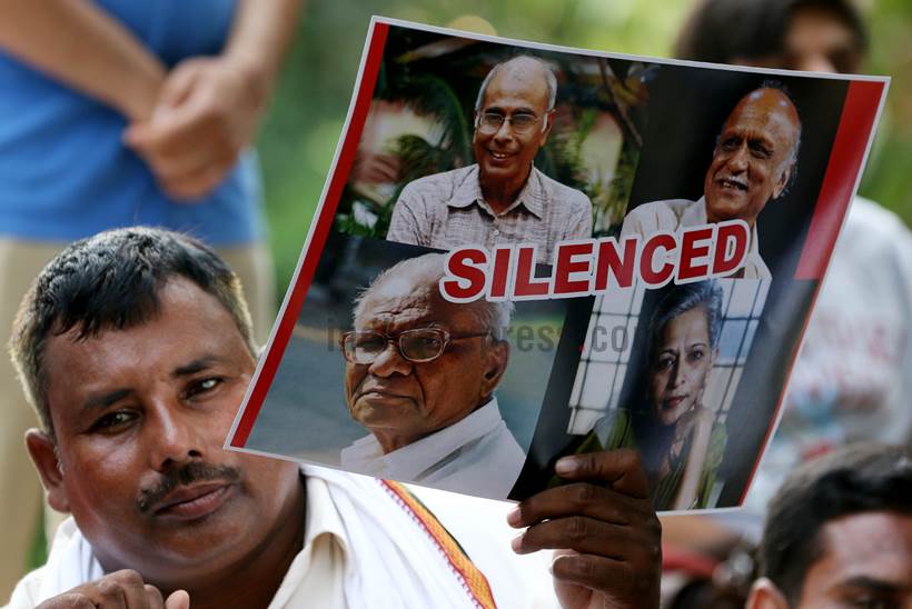 gauri lankesh, gauri lankesh murder, gauri lankesh shot, gauri lankesh killed, journalist killed, gauri lankesh protests, gauri lankesh death, gauri lankesh patrike, journalist murder, latest news, indian express