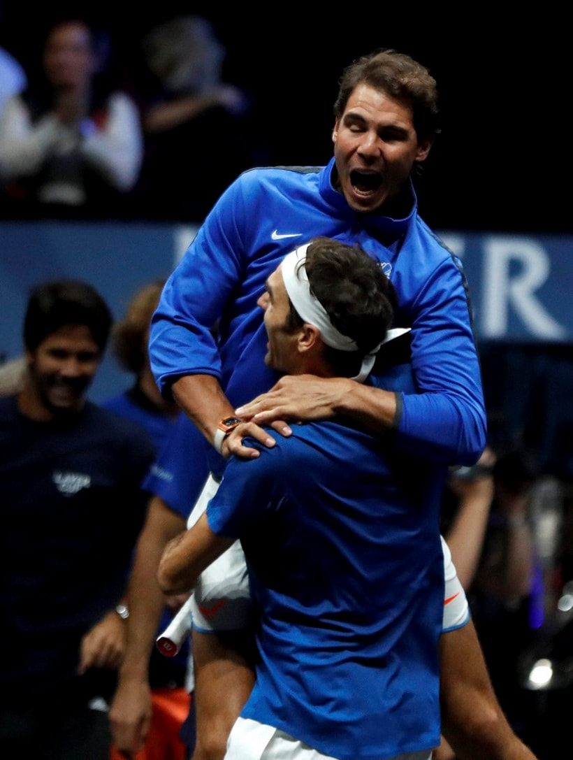 Roger Federer, Nick Kyrgios, Laver Cup, Rafael Nadal, sports gallery, tennis, Indian Express