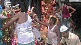 Durga Pujo, Baidyabati Durga Pujo, Kolkata Durga Pujo, Tarak Pal, Lifestyle News, Indian Express, Indian Express News