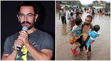 Aamir Khan, Bihar Floods, Bihar Floods news, Aamir Khan Rs 25 lakhs, Aamir Khan donation, Bihar Floods updates