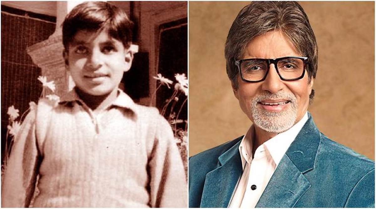 Amitabh Bachchan compares his 'then and now' and we cannot miss his throwback photos | Entertainment News,The Indian Express