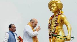 Amit Shah in Jharkhand amit shah, Raghubar Das, amit shah Jharkhand, Jharkhand BJP, Jharkhand, Shaheed Gram Vikas Yojana