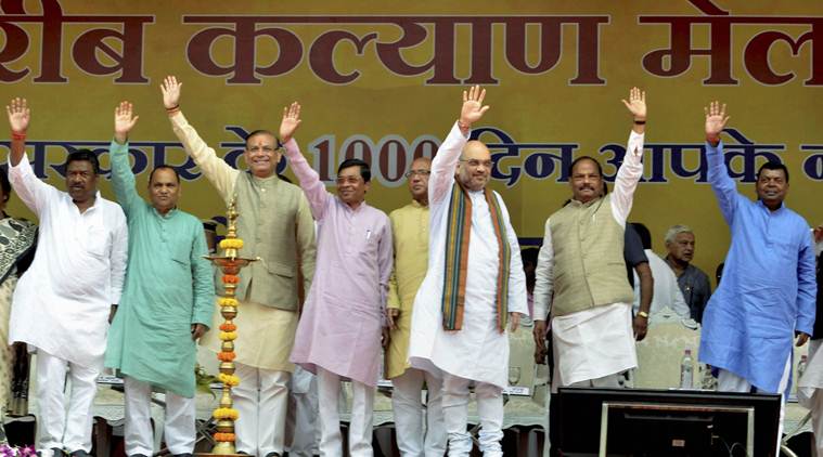 BJP, amit shah, RSS, Jharkhand, anti-conversion bill, Jharkhand anti-conversion bill, india news, indian express news
