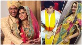 Anas Rashid, Anas Rashid wedding photos, Anas Rashid wedding, Anas Rashid weds Heena Iqbal, Heena Iqbal, Anas Rashid haldi, Anas Rashid nikah, Anas Rashid nikah inside photos