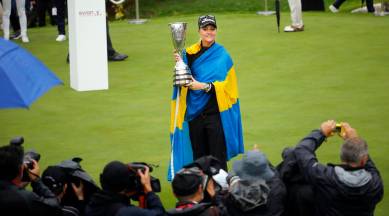 Anna Nordqvist, Brittany Altomare, Moriya Jutanugarn, U.S. Women's Open, golf, sports news, indian express