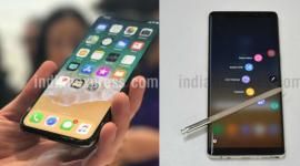 Apple iPhone X, Galaxy Note 8, iPhone X vs Galaxy Note 8, iPhone X specs vs Galaxy Note 8, iPhone X price in India, Galaxy Note 8 price in India, Note8 vs iPhoneX price