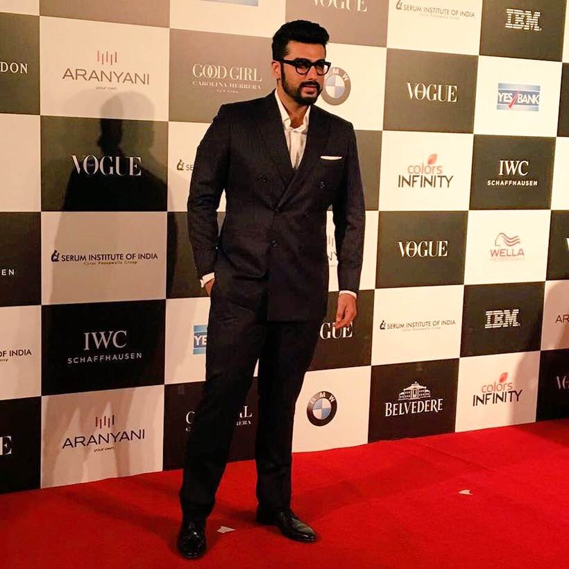 Arjun Kapoor, VOGUE, VOGUE award night
