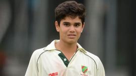 Sachin Tendulkar, Arjun Tendulkar, Arjun Tendulkar Mumbai under-19, sports news, cricket, Indian Express