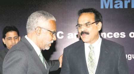 former finance secretary, arvind mayaram, DoPT, currency-paper supplier, DelaRue, british firm contract, india news, indian express news