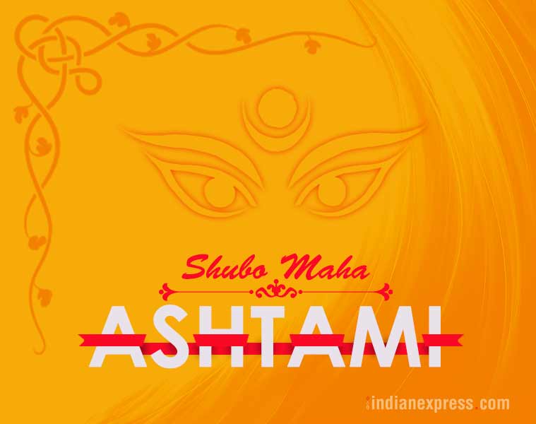 durga puja, navratri, maha ashtami, durga puja images, durga puja wishes, durga puja wallpapers, durga puja quotes, durga puja greetings, durga puja messages, durga puja sms, indian express, indian express news