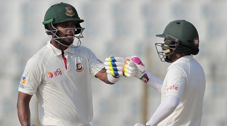 Bangladesh vs Australia, Mushfiqur Rahim, Sabbir Rahman, Nathan Lyon, sports news, cricket, Indian Express