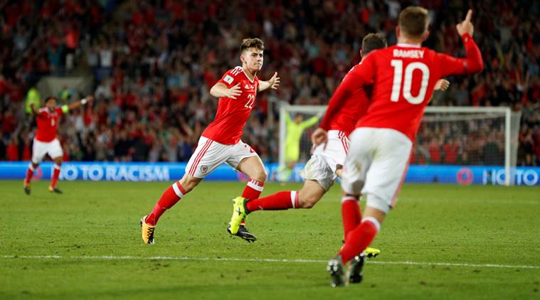 Ben Woodburn, Ben Woodburn Wales, Austria, World Cup qualifiers, sports news, football, Indian Express