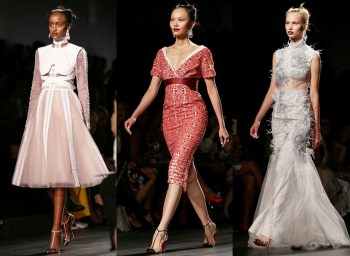 New York Fashion Week: Gigi Hadid, Bella Hadid and Karlie Kloss walk the  ramp for Brandon Maxwell