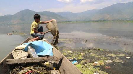 Bilal Dar, narendra modi, mann ki baat, wular lake, teenager cleans lake, jammu kashmir lake cleaner, bilal dar cleans lake, kashmir boy cleans lake, indian express news