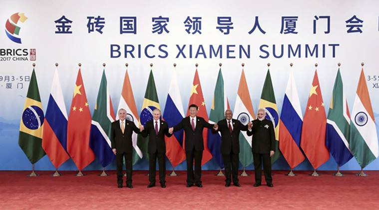 brics summit 2017, brics xiamen, full text brics declaration, brics declaration full report, brics 2017 full declaration, russia, india, china, south africa, brazil, indian express