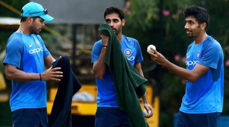 Jasprit Bumrah, Japsrit Bumrah bowling, Japsrit Bumrah left-arm bowling, Japsrit Bumrah India, India vs Australia, Australia tour of India 2017, sports news, cricket, Indian Express