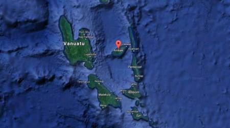 Volcano Manrao, Vanuatu, Vanuatu island, Australian volcanos, World News, Indian Express
