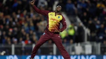 Carlos Brathwaite, Eoin Morgan, England vs West Indies, West Indies tour of England 2017, sports news, cricket, Indian Express
