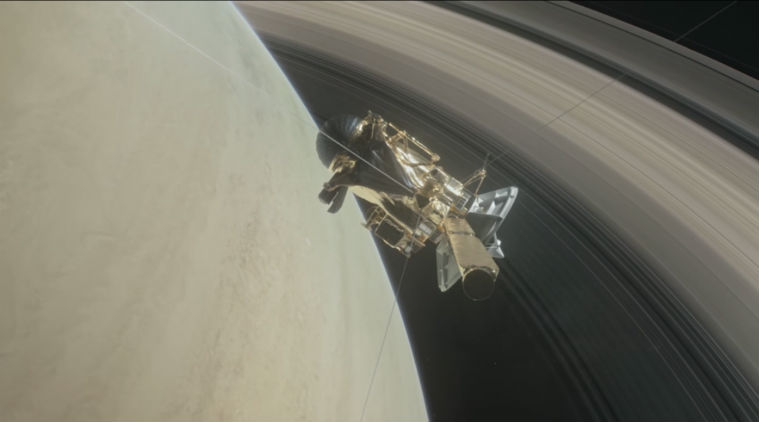 Nasas Cassini Spacecraft Ends 20 Year Long Epic Journey Technology News The Indian Express