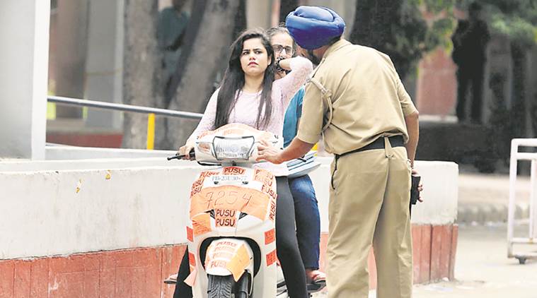 Punjab Police, Panjab University, Panjab University elections, student unions, student politics, security, Panjab, City news, Indian Express