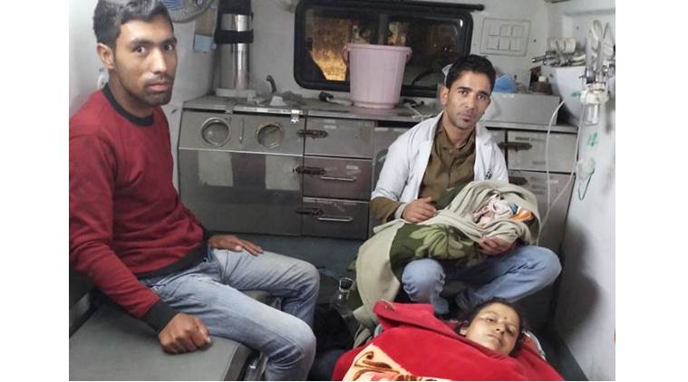 Rohtang pass, Child birth, 108 ambulance, National Ambulance Service, India News, Himachal, Indian Express