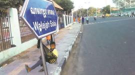 chepauk759-1 Chepauk, MA Chidambaram Stadium, Chennai, Walajah Road End, India vs Australia, sports news, cricket, Indian Express