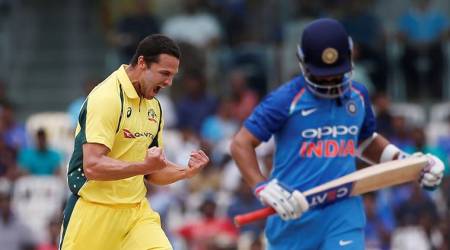 india vs australia, nathan coulter nile, coulter nile injuries, india vs australia odi series, cricket news, sports news, indian express